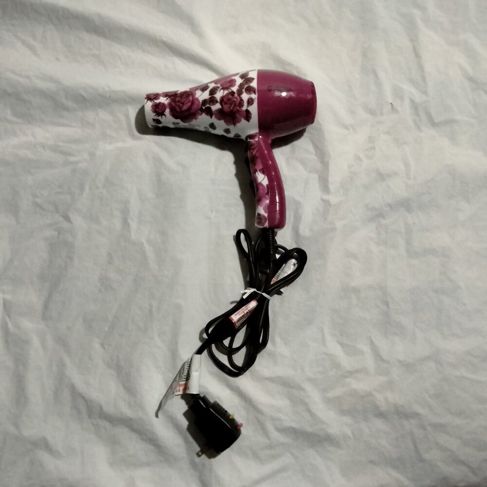 GVP (Generic Value Products) Pro 1800 Hair Dryer Floral Pattern
